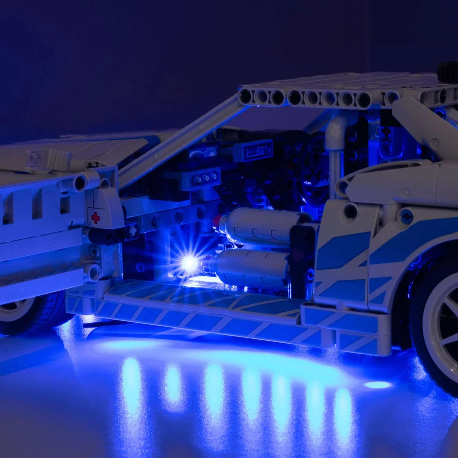 LEGO® 2 Fast 2 Furious Nissan Skyline GT-R (R34) Car #42210 DIY Light Bundle(Lego 2 Fast 2 Furious Nissan Skyline Gt R R34 Car 42210 Diy Light Bundle) 7 LEGO® 2 Fast 2 Furious Nissan Skyline GT-R (R34) Car #42210 DIY Light Bundle(Lego 2 Fast 2 Furious Nissan Skyline Gt R R34 Car 42210 Diy Light Bundle) - Image 5