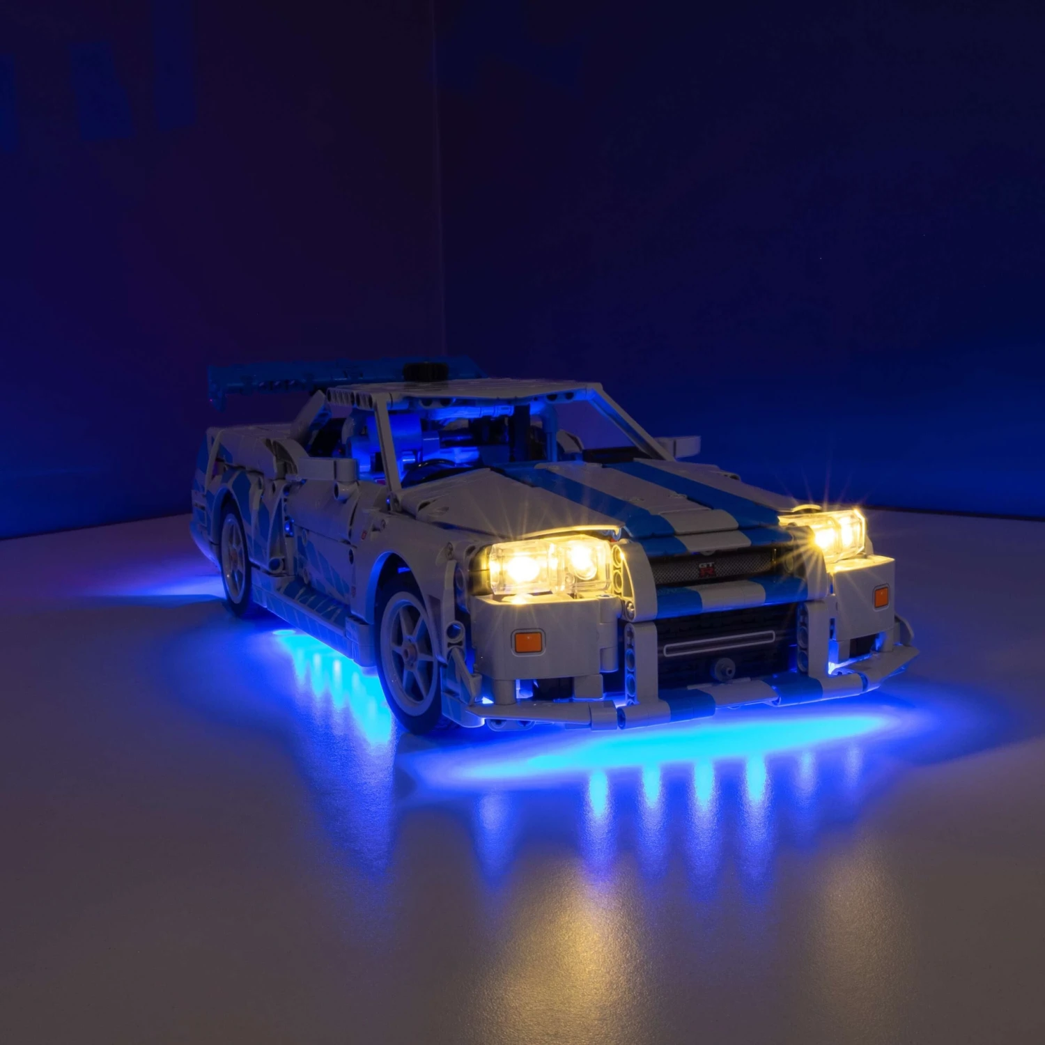 LEGO® 2 Fast 2 Furious Nissan Skyline GT-R (R34) Car #42210 DIY Light Bundle(Lego 2 Fast 2 Furious Nissan Skyline Gt R R34 Car 42210 Diy Light Bundle) 4 LEGO® 2 Fast 2 Furious Nissan Skyline GT-R (R34) Car #42210 DIY Light Bundle(Lego 2 Fast 2 Furious Nissan Skyline Gt R R34 Car 42210 Diy Light Bundle) - Image 2