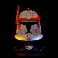 Light My Bricks 41 1.0 Light Kit For LEGO Star Wars Clone Commander Cody Helmet #75350 Light Kit(Lego Star Wars Clone Commander Cody Helmet 75350 Light Kit)
