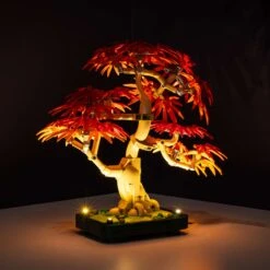 LEGO® Japanese Red Maple Bonsai Tree #10348 DIY Light Bundle(Lego Japanese Red Maple Bonsai Tree 10348 Diy Light Bundle)