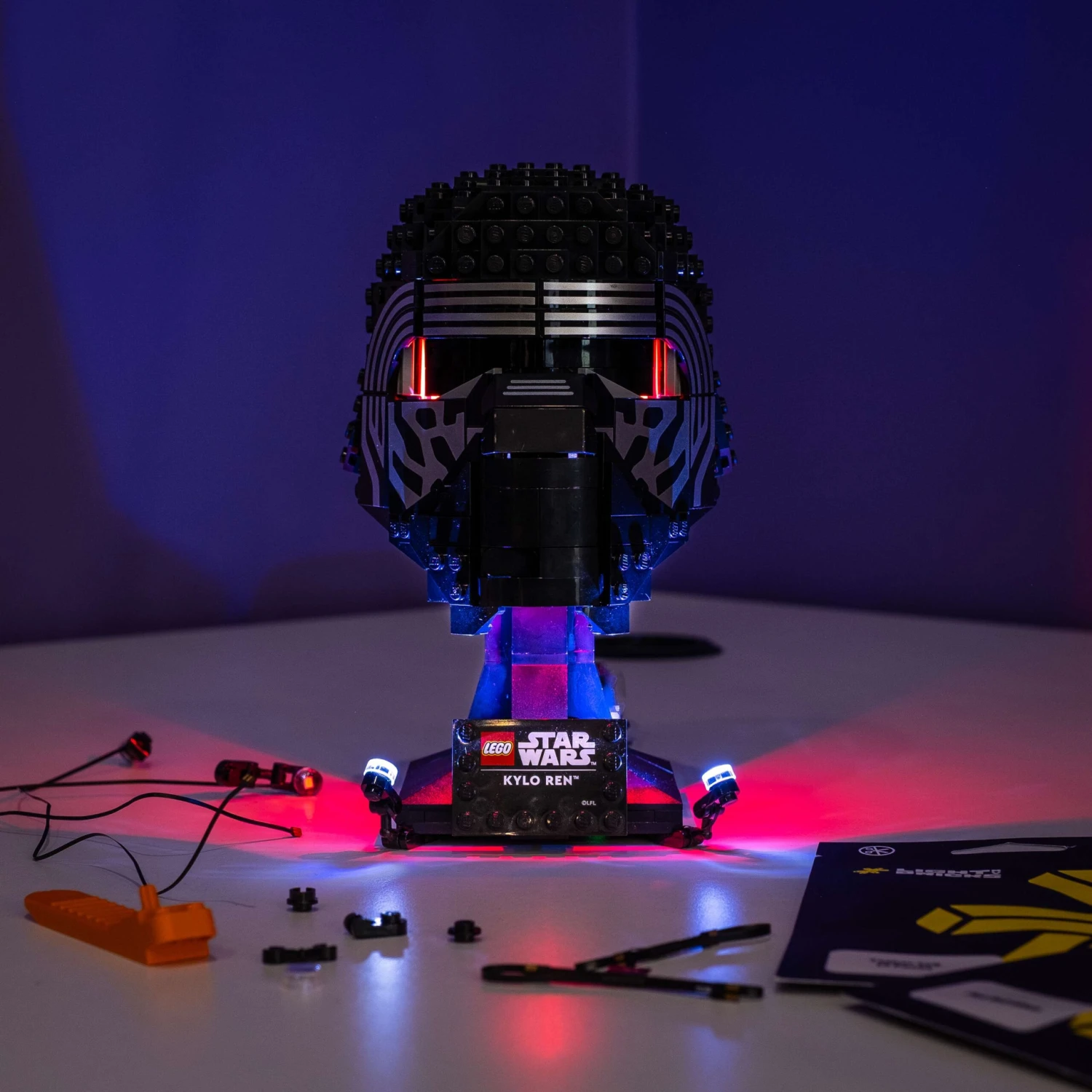 LEGO® Kylo Ren Helmet #75415 DIY Light Bundle(Kylo Ren Helmet 75415 Bundle) 3 LEGO® Kylo Ren Helmet #75415 DIY Light Bundle(Kylo Ren Helmet 75415 Bundle)