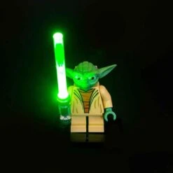 LED LEGO Star Wars Lightsaber 5cm Light - Green(Led Lego Star Wars Lightsaber 5cm Light Green)