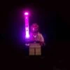LED LEGO Star Wars Lightsaber 5cm Light - Purple/Dark Pink(Led Lego Star Wars Lightsaber 5cm Light Purple Dark Pink)
