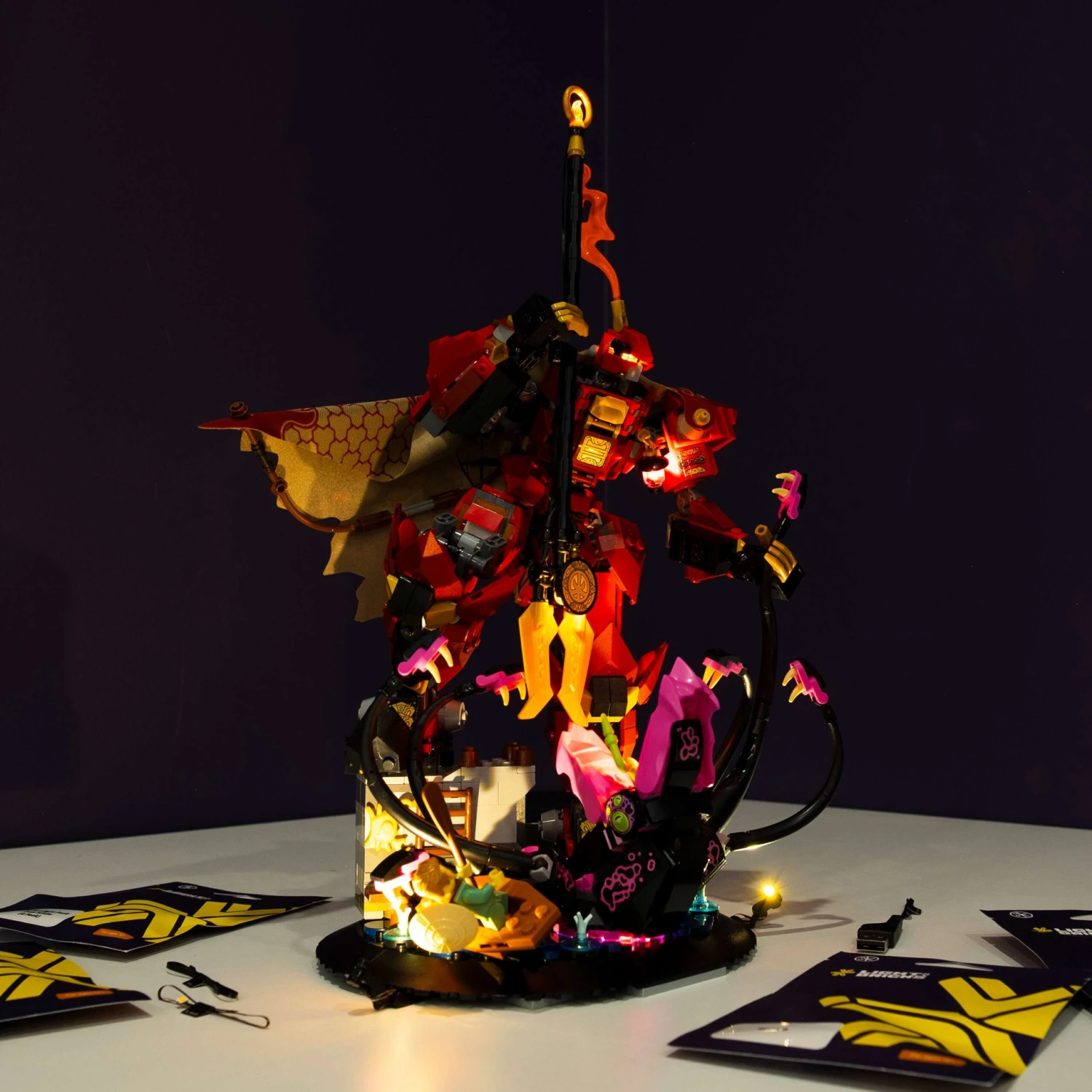 LEGO® NINJAGO The Fire Knight Mech #71846 DIY Light Bundle(Lego Ninjago The Fire Knight Mech 71846 Diy Light Bundle) 4 LEGO® NINJAGO The Fire Knight Mech #71846 DIY Light Bundle(Lego Ninjago The Fire Knight Mech 71846 Diy Light Bundle) - Image 2