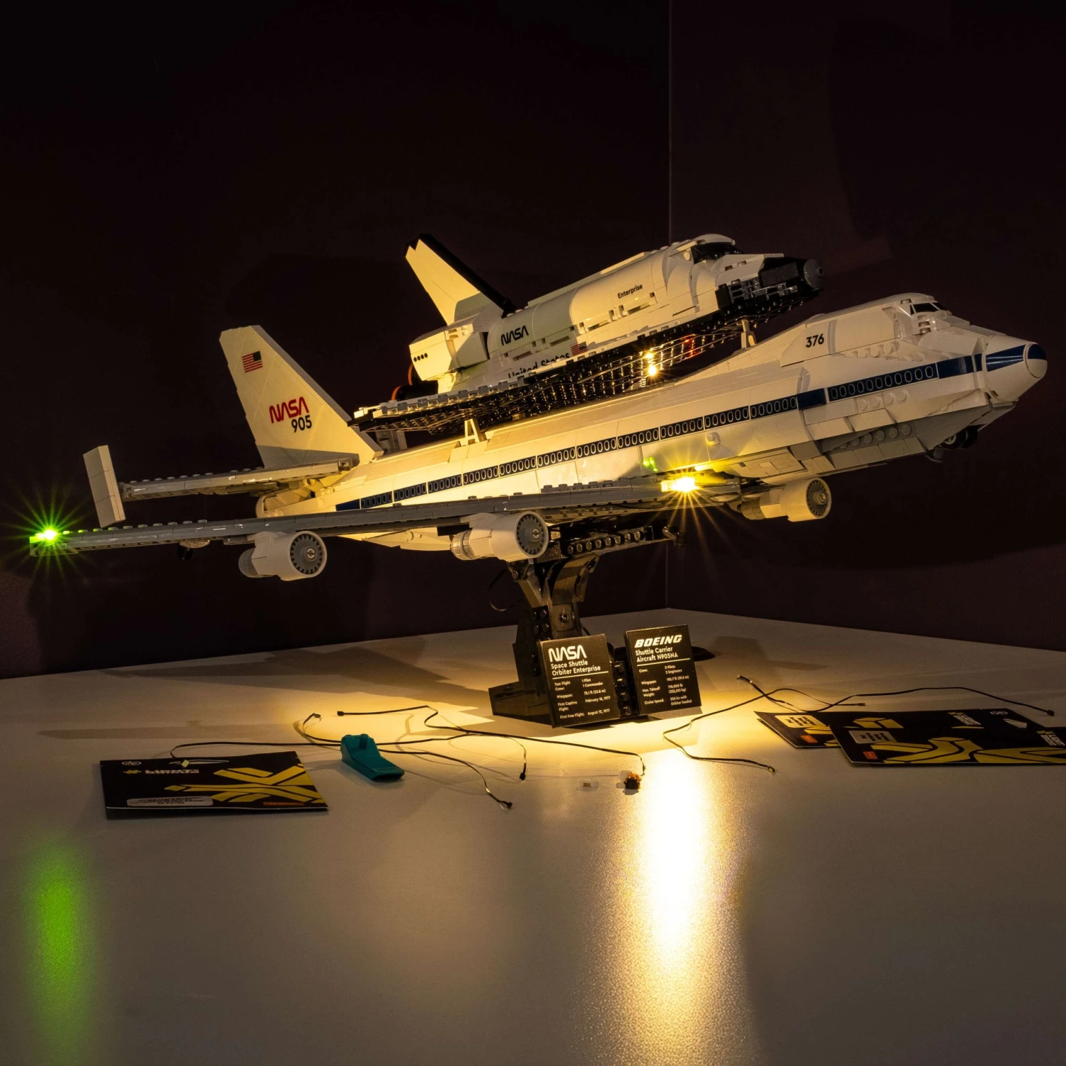 LEGO® Shuttle Carrier Aircraft #10360 DIY Light Bundle(Lego Shuttle Carrier Aircraft 10360 Diy Light Bundle) 3 LEGO® Shuttle Carrier Aircraft #10360 DIY Light Bundle(Lego Shuttle Carrier Aircraft 10360 Diy Light Bundle)